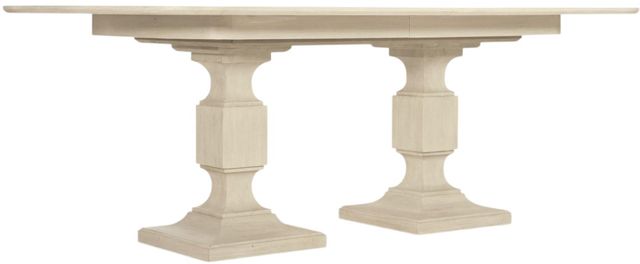 Bernhardt East Hampton Cerused Linen Dining Table-0