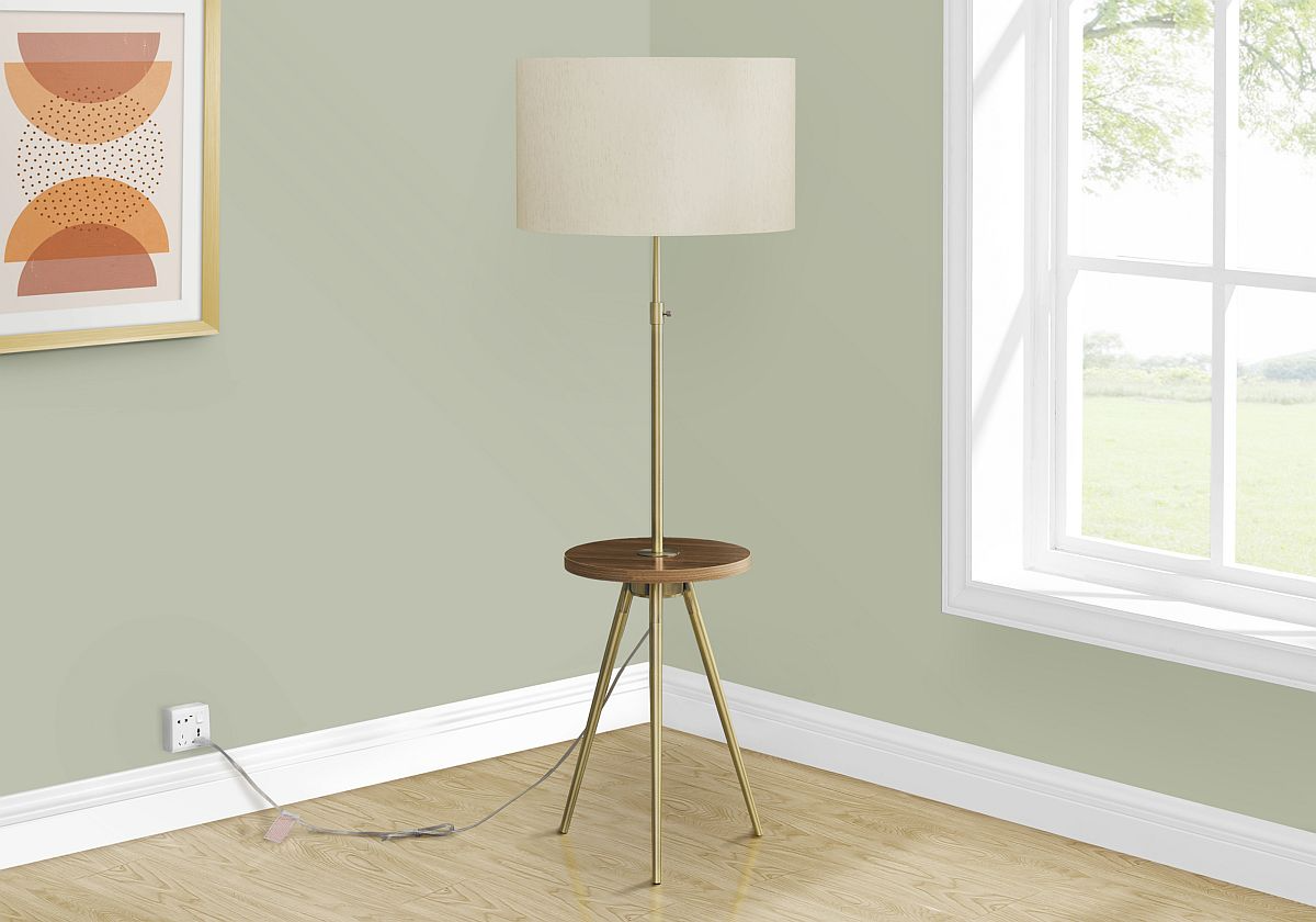 Gold fashion metal floor lamp