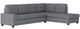 Homelegance® Maston 2-Piece Dark Gray Right-Arm Facing Reversible Sectional-0