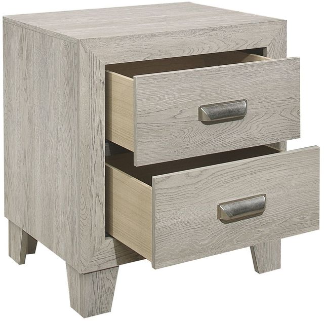Mazin Furniture Quinby Light Brown Nightstand-1
