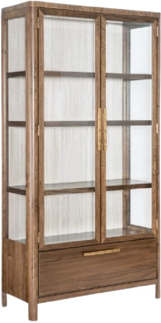 Hooker® Furniture Eleana Light Caramel Display Cabinet-0