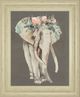 Classy Living Jennifer Goldberger Flower Crown Elephant I 22"W Wall Art-0