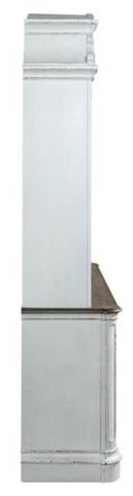 Liberty Furniture Magnolia Manor Antique White/Weathered Bark Entertainment Center-3