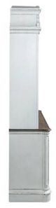 Liberty Furniture Magnolia Manor Antique White/Weathered Bark Entertainment Center-3