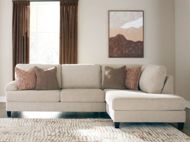 Benchcraft® Steelwater Retreat 2-Piece Latte Left-Arm Facing Sectional and Chaise-1