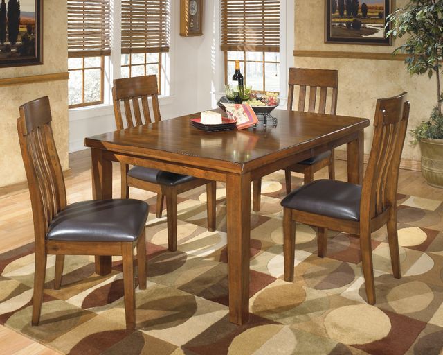 Signature Design by Ashley® Ralene 5-Piece Medium Brown Dining Set-3