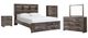 Signature Design by Ashley® Drystan 5-Piece Multi Queen Bookcase Storage Bed Set-0