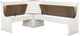 Sunny Designs™ Carriage House Buckskin/Marble White Breakfast Nook Long Bench-2