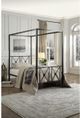 Mazin Furniture Rapa Twin Canopy Bed-4