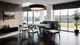 Furniture of America® Sargans 7-Piece Black Wenge Dining Table Set-1
