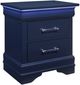 Global Furniture USA Charlie 4-Piece Blue King Panel Bedroom Set-3