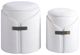 Harp & Finial® Ellora 2-Piece Cream Ottoman Set-0