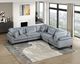Homelegance® Robstown 5-Piece Gray Modular Sectional-1