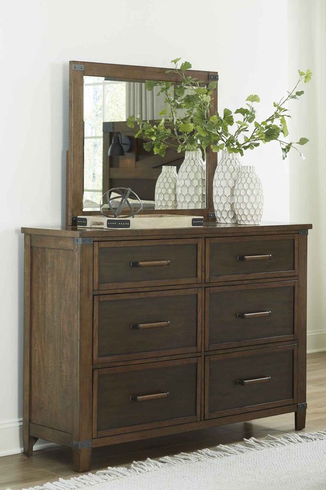 Benchcraft® Wyattfield Brown Bedroom Mirror-2