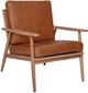 Moe's Home Collection Harper Tan Lounge Chair-0