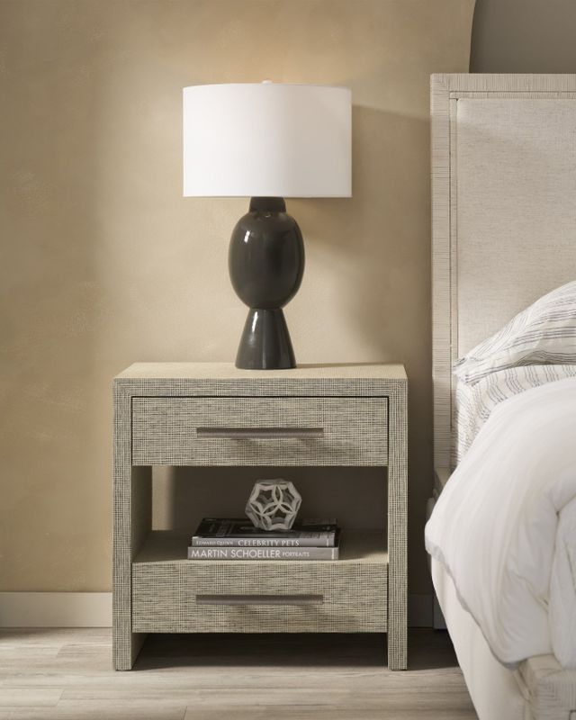 Universal Explore Home™ Oasis Beige Seascape 28" Nightstand-1