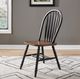 Liberty Furniture Carolina Crossing Antique Honey/Black Windsor Side Chair-1