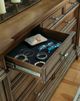 Signature Design by Ashley® Channley Brown Dresser and Mirror-3