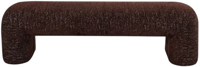 Modus Furniture Anansi Mocoa Mongoose Upholstered Bench-2