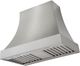 AGA Cascade 36" Stainless Steel Wall Mounted Range Hood  with Brushed Nickel Trim-0