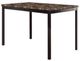 Mazin Furniture Tempe 5-Piece Brown Dining Table Set-2