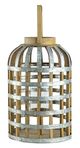 A & B Home Gold/Silver Large Shanghai Lantern-1