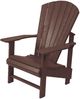 C.R. Plastic Generation Line Chocolate Upright Adirondack-1