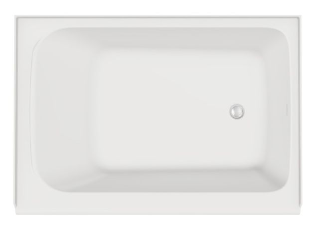 KOHLER® Avec® Biscuit 60" x 42" Alcove Bath - Right Drain-2