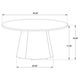 Coaster® Franklin 3-Piece Brown/Gray Coffee Table Set-3