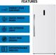 Kenmore 21.2 Cu. Ft. White Convertible Upright Freezer with Quick Freeze-4