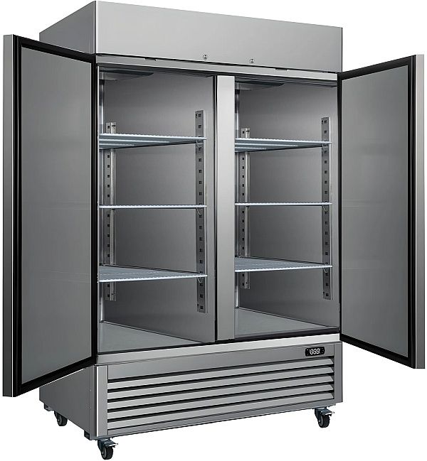 Kenmore® Pro 55" 49 Cu. Ft. Stainless Steel Commercial Freezer-1