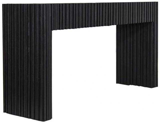 YHD Barcode Charcoal Console Table-0