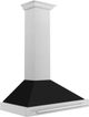 ZLINE 36" Black Matte Wall Mounted Range Hood -2