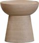 TOV Furniture Eclipse Travertine Indoor/Outdoor Side Table-3