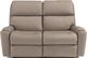 Flexsteel® Rio Gray Flint Power Reclining Loveseat with Power Headrests-0