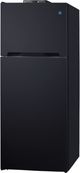Summit® 28" 14.3 Cu. Ft. Black Counter Depth Top Freezer Refrigerator-1