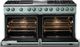 Viking® 5 Series 60" Splash Pro Style Dual Fuel (LP) Range with Polished Chrome Trim-1