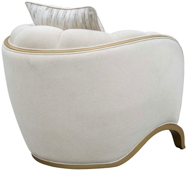 Michael Amini® Scotts Square Light Champagne Matching Accent Chair-3