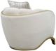 Michael Amini® Scotts Square Light Champagne Matching Accent Chair-3