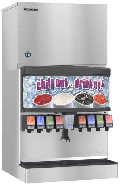 Hoshizaki Crescent® Cuber 30" 773 lb. Stainless Steel Water-Cooled Ice Maker-2
