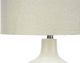 Monarch Specialties Inc. 25"H Cream Ceramic Table Lamp-2