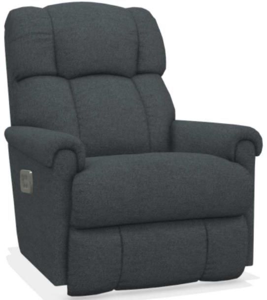 La-Z-Boy® Pinnacle Denim Power Rocking Recliner with Headrest-0