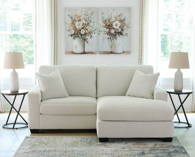 Signature Design by Ashley® Greenbriar Ivory Chaise Sofa-3
