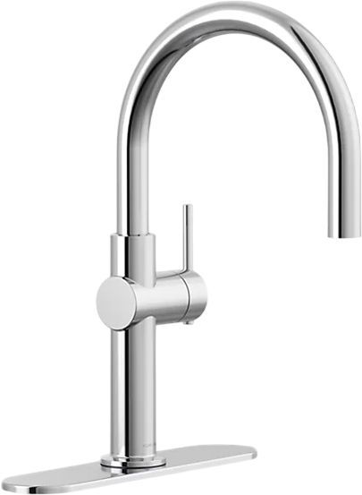 KOHLER® Crue® Polished Chrome Single-Handle Bar Sink Faucet-0