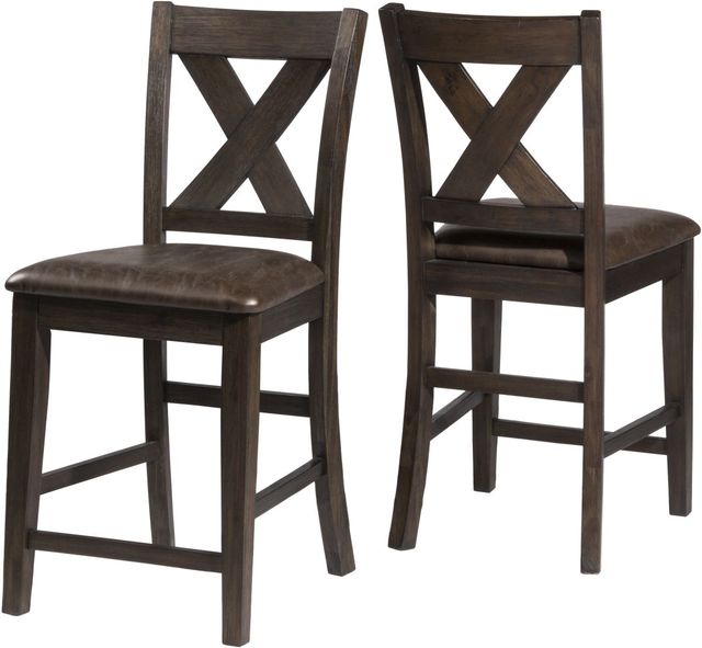 HH2 Home Spencer 3-Piece Dark Espresso Counter Height Dining Set-3