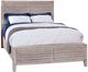 American Woodcrafters 2810 Aurora 3-Piece Whitewash Queen Bedroom Set-2