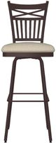 Amisco Customizable Garden Upholstered Swivel Bar Stool-1