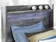 Signature Design by Ashley® Baystorm Gray Youth 2-Drawer Full Panel Storage Bed-1