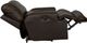 Catnapper® Wembley Chocolate Leather Lay Flat Recliner-5