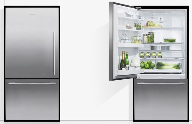 Fisher & Paykel Series 5 32 in. 17.1 Cu. Ft. Stainless Steel Counter Depth Bottom Freezer Refrigerator-7